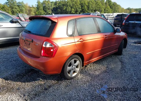 2009 Kia Spectra Sx из США, поврежденный, VIN KNAFE241295024470